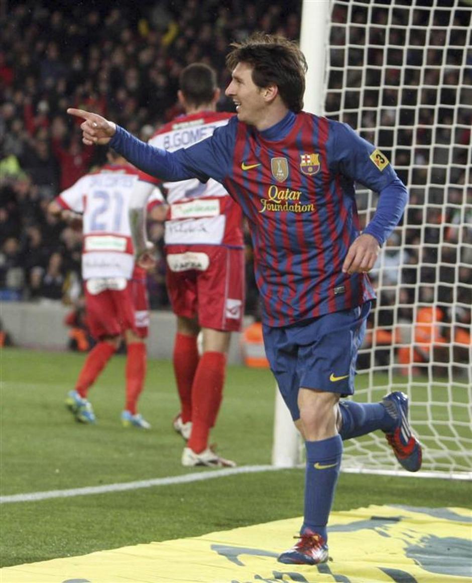 Messi Barcelona Granada Liga BBVA Španija španska liga prvenstvo | Avtor: EPA