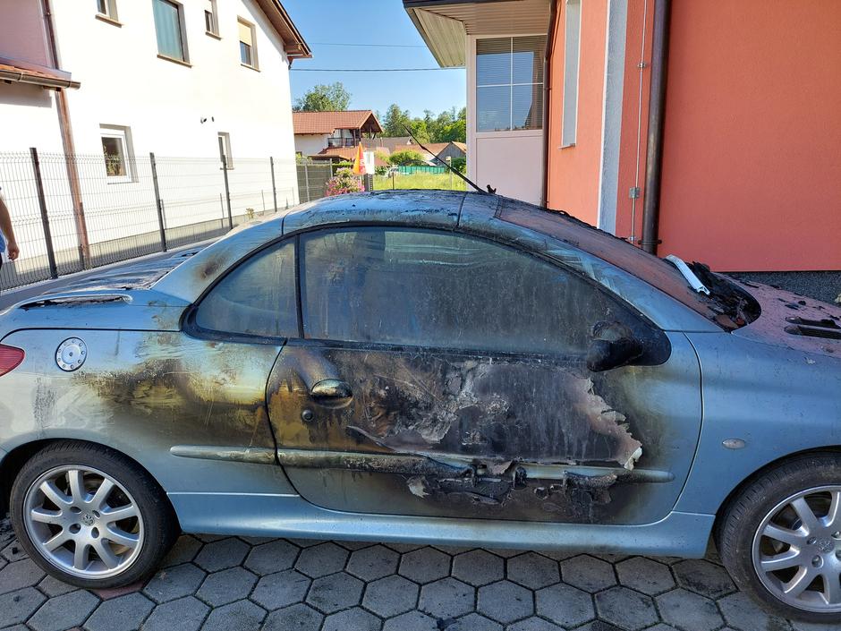 Požar sončne elektrarne | Avtor: Simona Baler