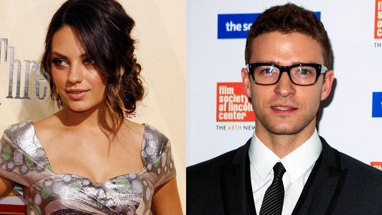 Mila in Justin sta se med snemanjem zelo zbližala. (Foto: Reuters)