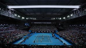 Melbourne Australian Open dvojice igrišče