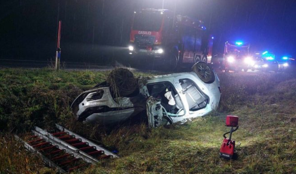 Huda nesreča v Pesnici, ena oseba je umrla