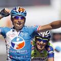 Pierrick Fedrigo se je razveselil zmage na 16. etapi letošnjega Toura. (Foto: Re