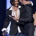 Johnny Depp in Sacha Baron Cohen