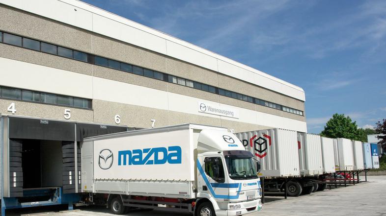 Mazdino skladišče v Celovcu