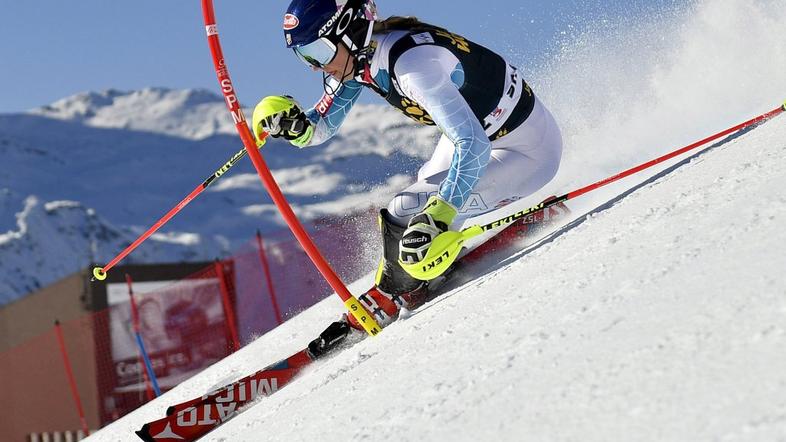 Mikaela Shiffrin slalom St. Moritz