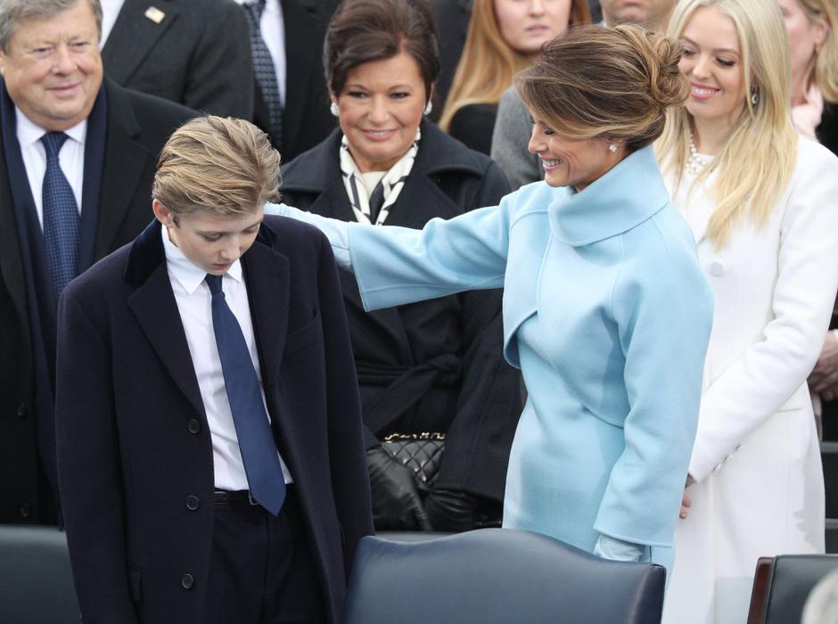 Barron Trump,Melania Trump, starša Knauss | Avtor: EPA