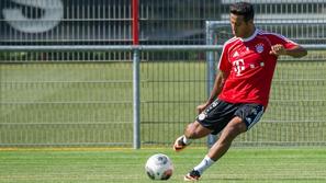 Thiago Alcantara Bayern München priprave trening