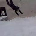 Na glavo na sneg v Sarajevu