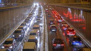 Prometni kaos v Zagrebu