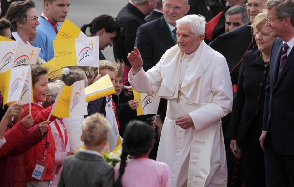Papež Benedikt XVI. obiskal Nemčijo.