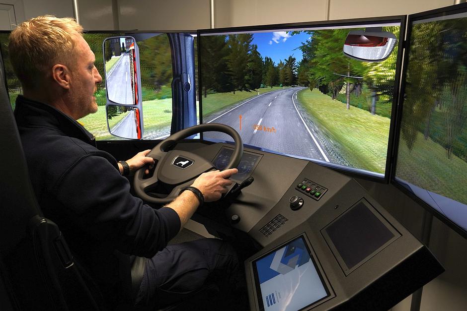 AMZS simulator intervencijske vožnje, gasilsko vozilo | Avtor: Matija_Janežič