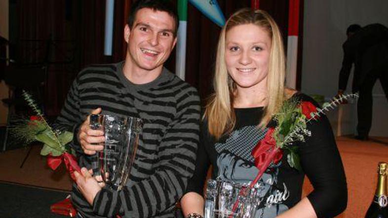 Peter Kauzer (levo na sliki) si je že zagotovil nastop na OI, medtem ko Špeli Po