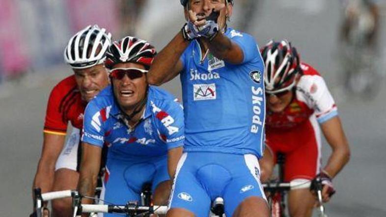 Paolo Bettini Action