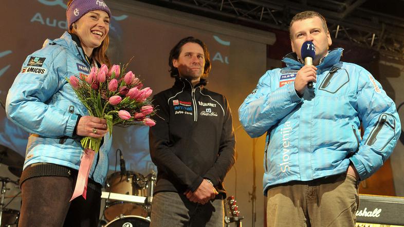 Tina Maze (levo) bo dobila najvišje priznanje za športne dosežke v pretekli sezo