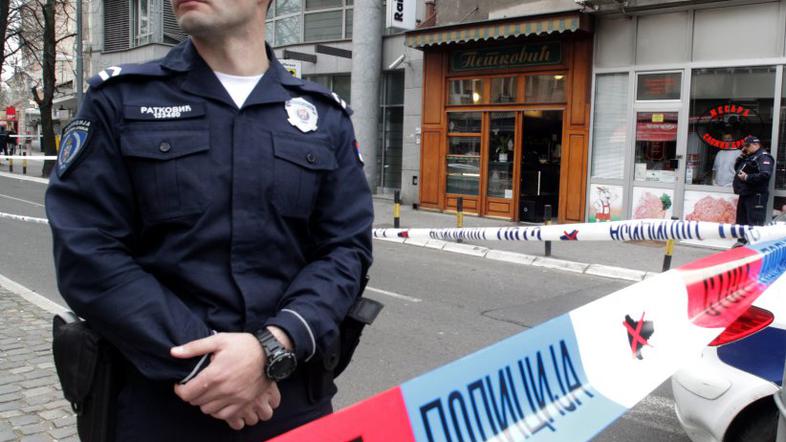 Eksplozija v Beogradu