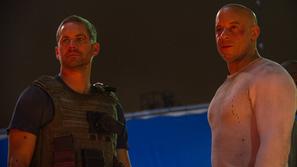 Vin Diesel Paul Walker snemanje Hitri in drzni 7