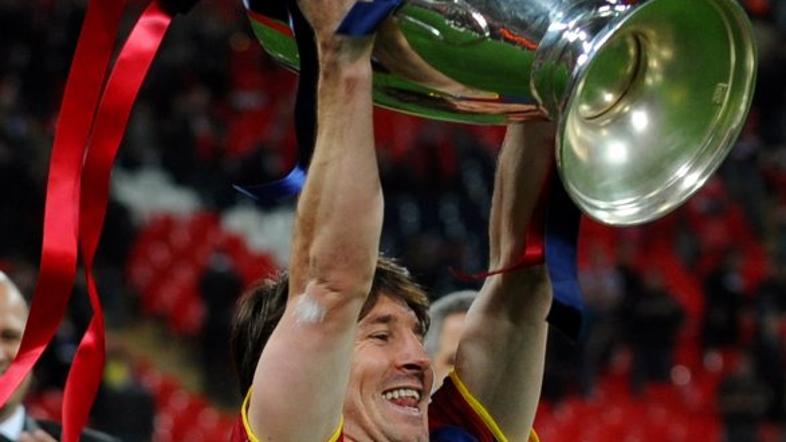 Messi, barcelona, prvak 2011