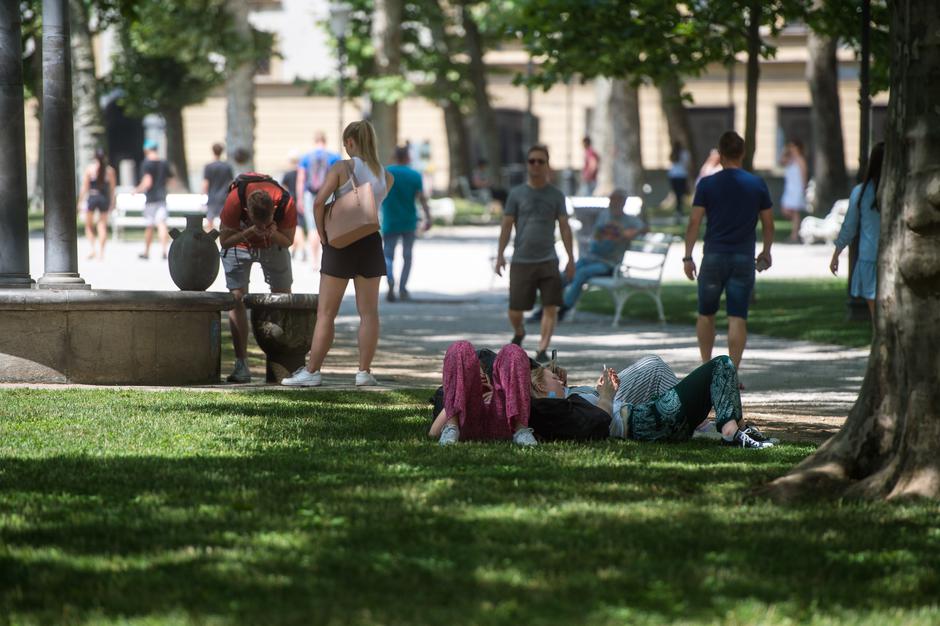 Vroče poletje v Ljubljani | Avtor: Anže Petkovšek