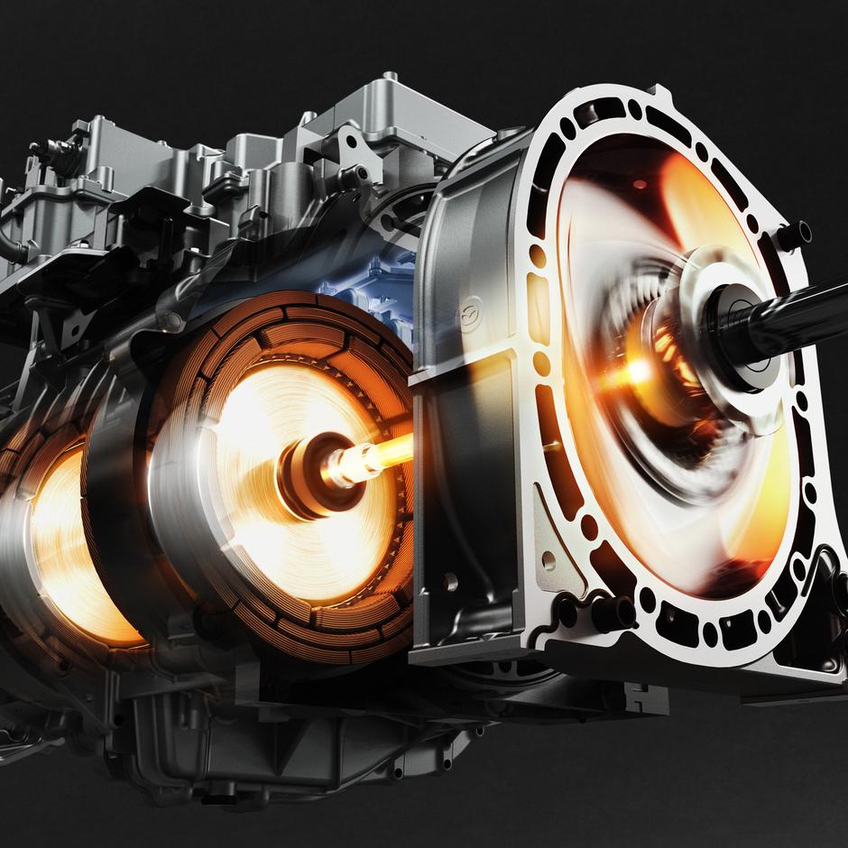Mazda MX-30 R-EV Wanklov motor | Avtor: Mazda