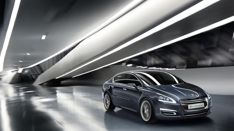 Serijski primerek Peugeotovega modela 508 pričakujemo jeseni na avtosalonu v Par