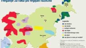 Zakaj bi bilo največje tveganje za raka danke prav na jugovzhodu države, Vesna Z