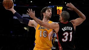 Gasol Battier Los Angeles Lakers Miami Heat liga NBA