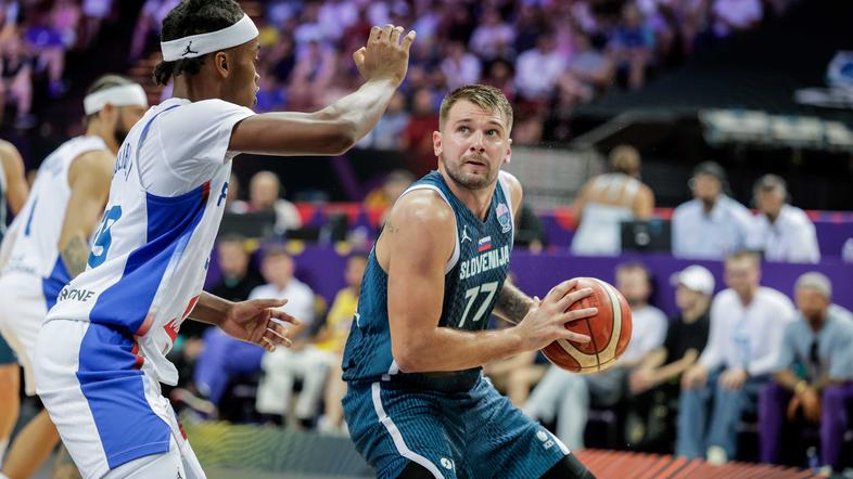 eurobasket 2025 francija slovenija, luka dončić