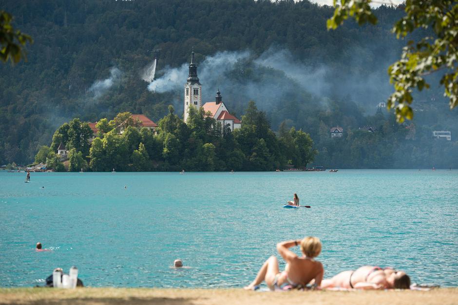 požar Bled | Avtor: Anže Petkovšek