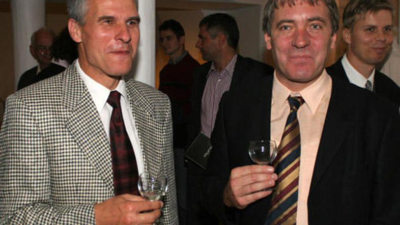 Zdajšnji direktor Ernest Börc (na fotografiji desno) naj bi užival vso podporo z