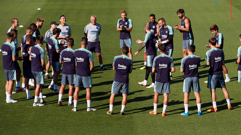 barcelona trening