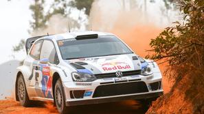 Ogier Volkswagen Polo WRC reli rally Avstralija