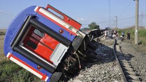 železniška nesreča Turčija