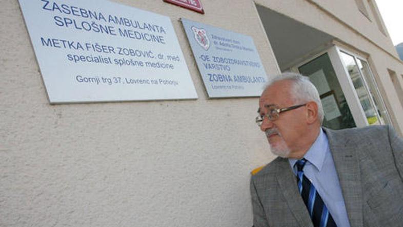 Franc Ladinek je ponudil zdravnici odpis najemnine v višini 260 evrov, vendar na