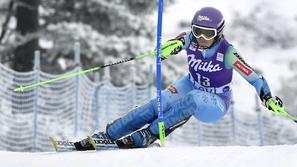 Tina Maze ženski slalom Levi 