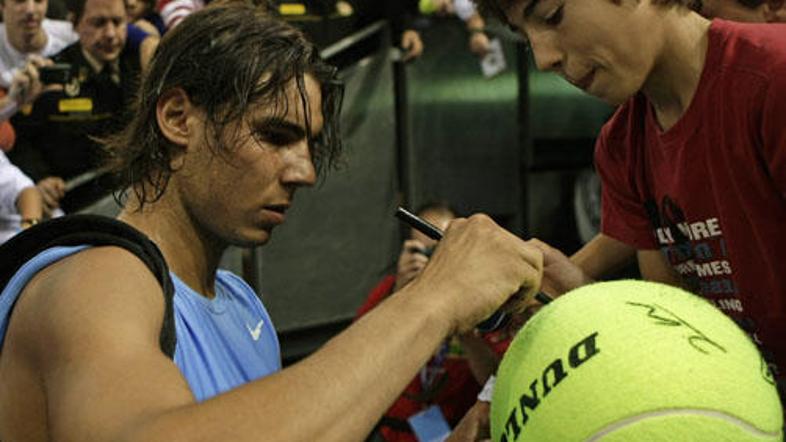 Rafael Nadal bo zaradi poškodbe izpustil finale Davisovega pokala.