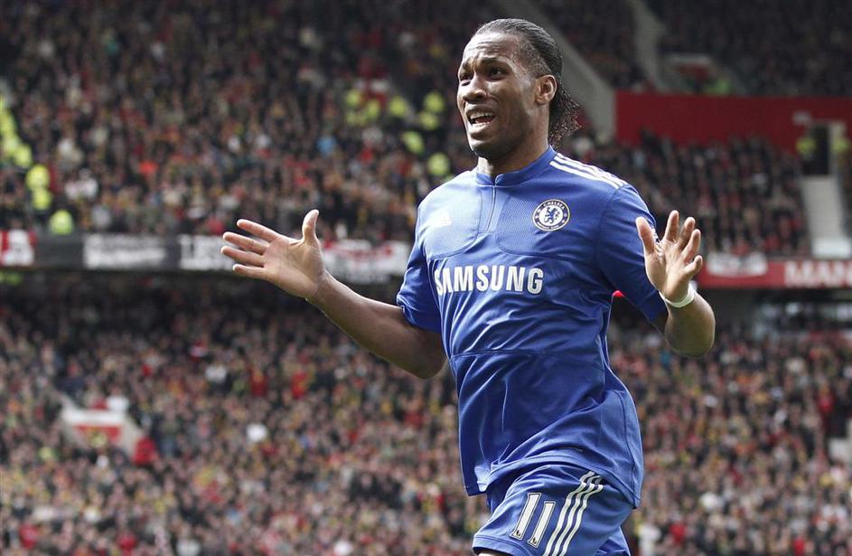 Didier Drogba je zabil za 1:0, Frank Lampard pa za zmago 2:0. (Foto: Reuters)