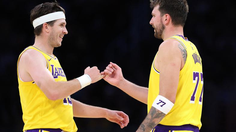 Austin Reaves in Luka Dončić