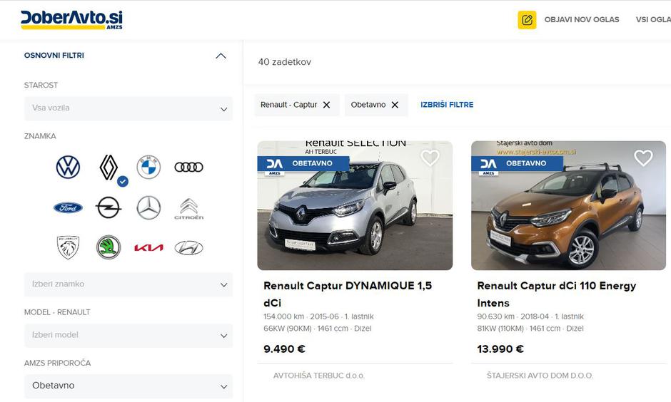 Renault captur Dober avto | Avtor: Doberavto