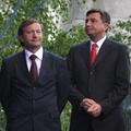Karl Erjavec in Borut Pahor. Slednji trdi, da sta še vedno prijatelja. (Foto: An