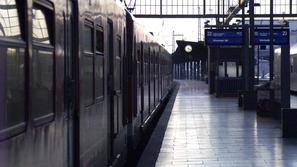 Železniška postaja v Frankfurtu