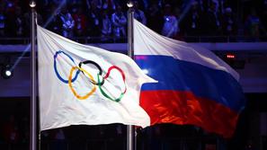 zastava olimpijska ruska rusija