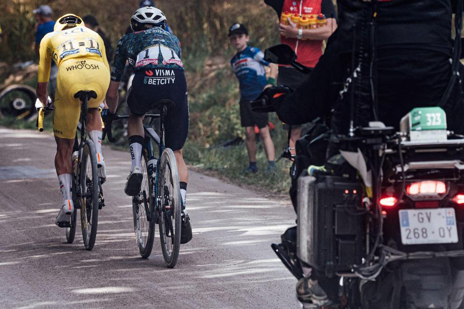 Tadej Pogačar in Jonas Vingegaard | Avtor: Profimedia