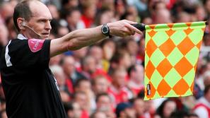 ofsajd prepovedani položaj zastava zastavica stranski sodnik