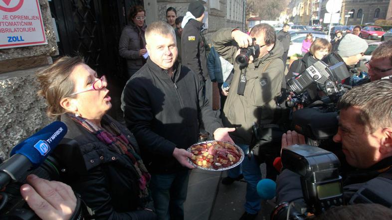 Pečena hobotnica v Mariboru