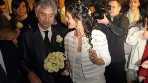 Andrea Bocelli Veronica Berti poroka
