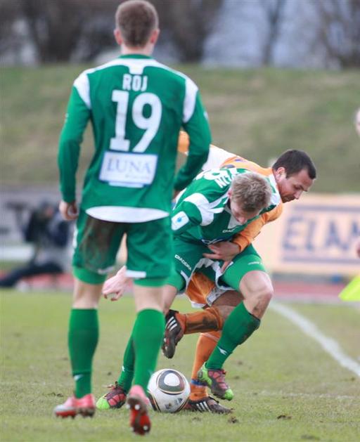 Olimpija se (začrtanemu) bliža tretjemu mestu. (Foto: Anže Petkovšek)