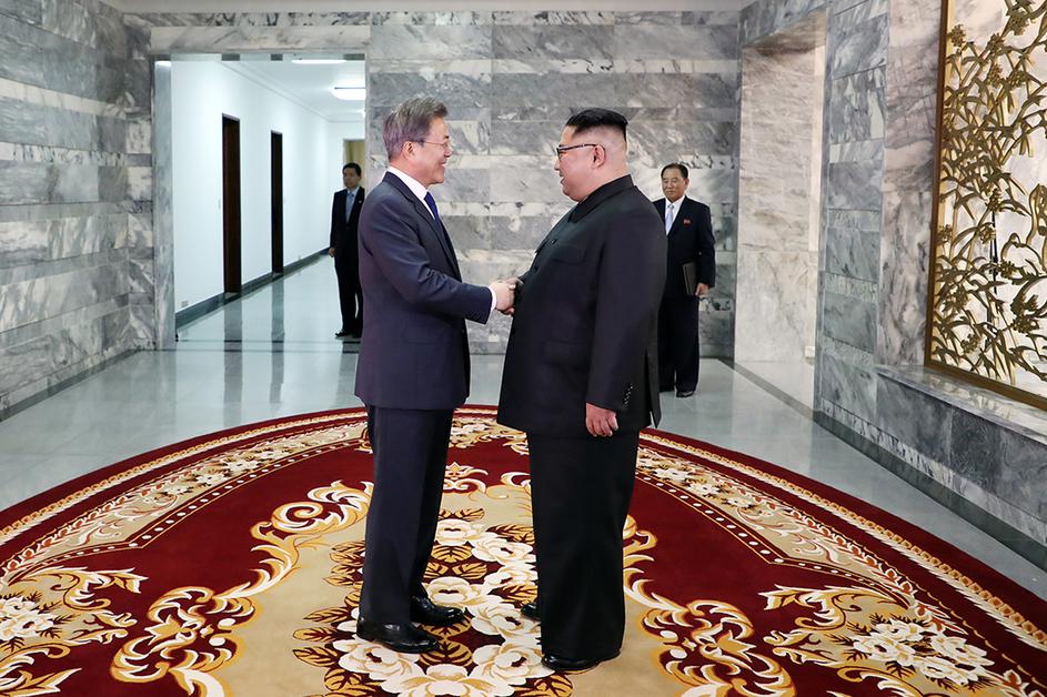 Kim Džong Un in Mun Dže