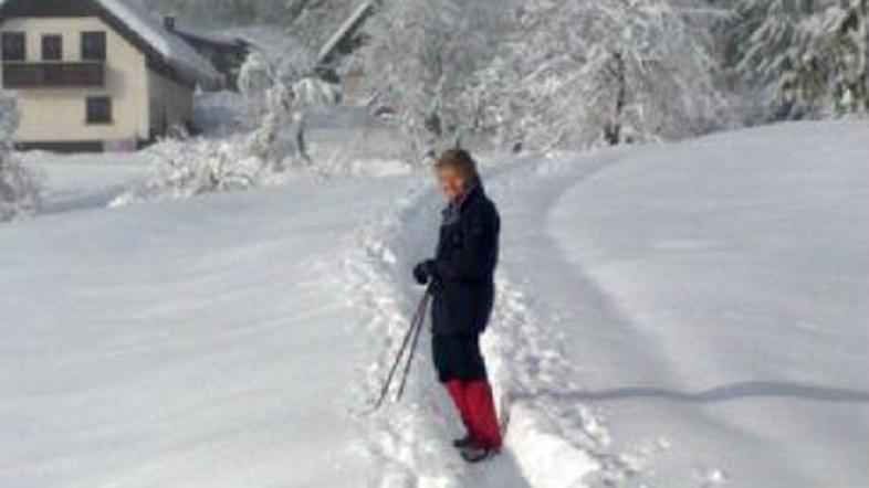 Bralka nam je poslala fotografijo iz Mohorja pri Kranju. Tudi vi nam pošljite fo