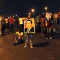V središču Kaira so se včeraj zbrali podporniki Mubaraka in obeležili njegov 83.