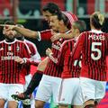 Ibrahimović Van Bommel Mexes AC Milan Cagliari Serie A Italija italijanska liga 